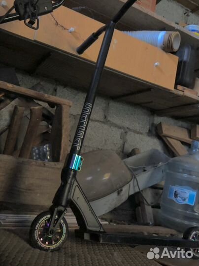 Трюковой самокат Vokul Saga черный-бензин 2023