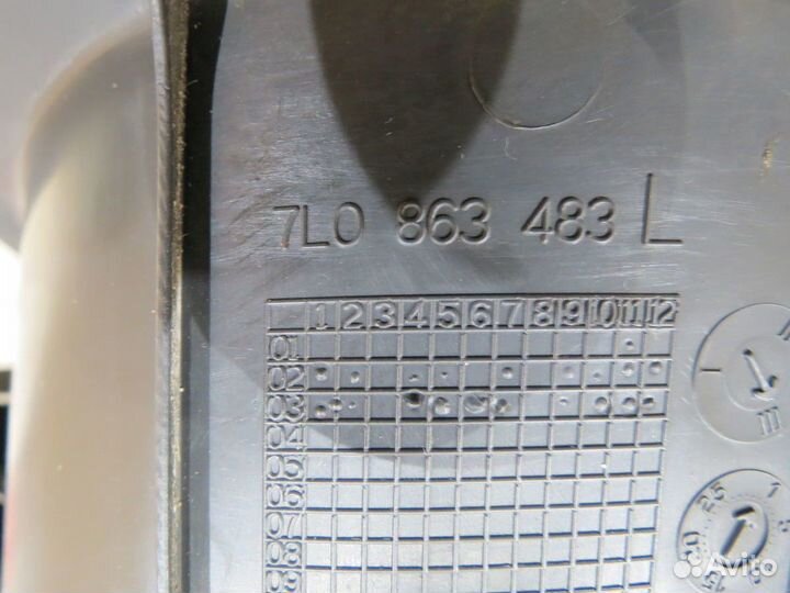 Накладка порога левая Volkswagen Touareg