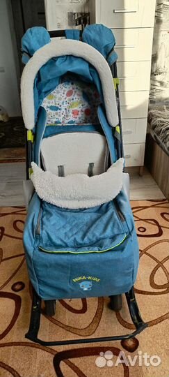 Коляска санки