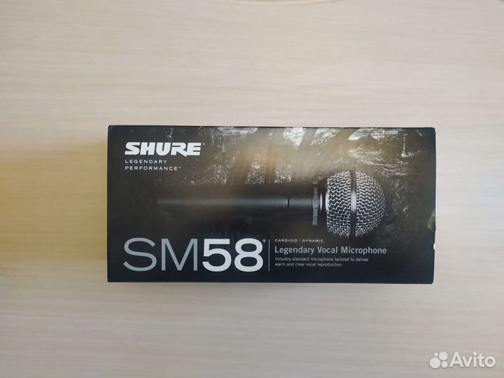 Микрофон Shure SM58SE оригинал (новый)