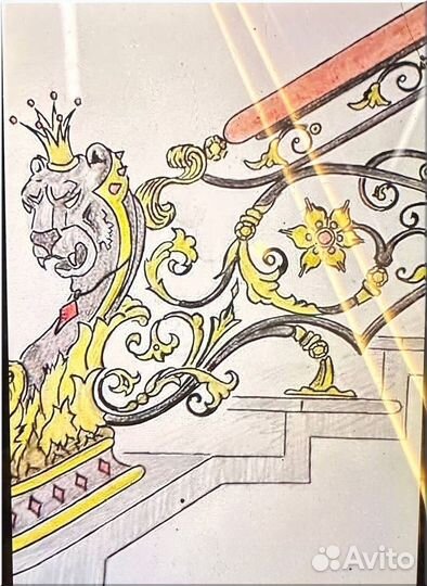 Перила ковка художественная