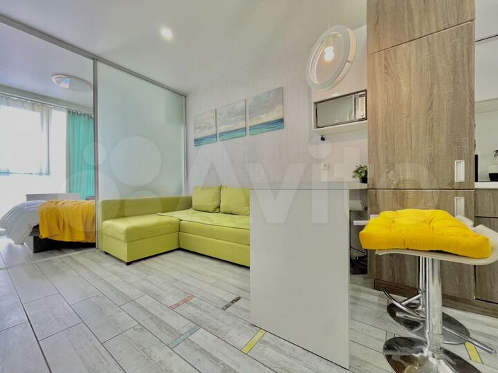 Квартира-студия, 38 м², 17/22 эт.