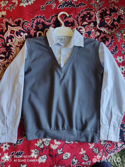 Рубашка для мальчика р.122