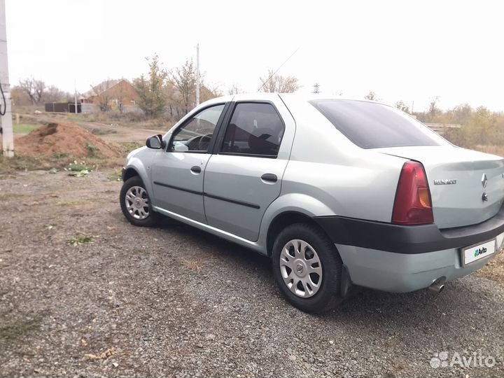 Renault Logan 1.4 МТ, 2007, 191 000 км