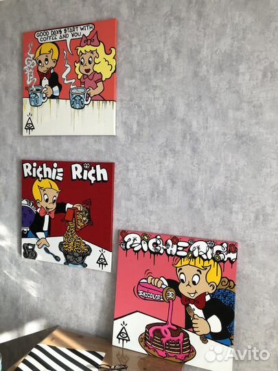 Картина Richie Rich Good Morning 60x60 не печать