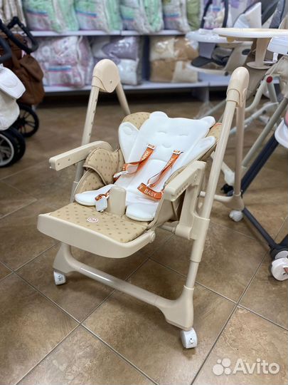 Стульчик для кормления happy baby william pro