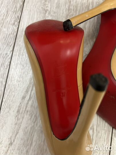 Туфли christian louboutin 37