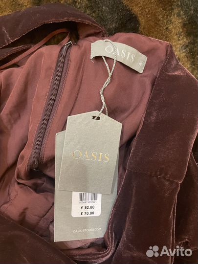 Новый велюровый комбинезон Oasis 42-44
