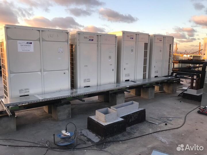 Монтаж ккб, чиллеров, VRV, VRF(врв,врф) -систем