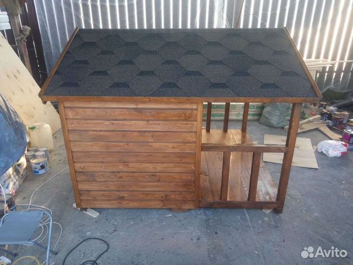 Будка для собаки утепленная