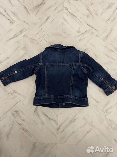 Джинсовая куртка Gap 12-18м оригинал