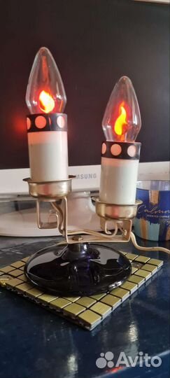 Светильник настольный винтаж СССР