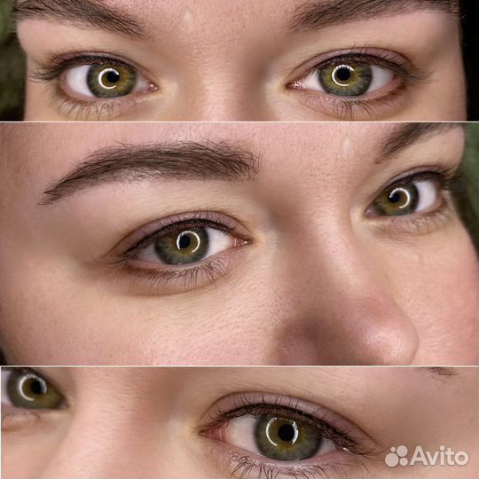 Перманентный макияж брови, глаза, губы. Удаление