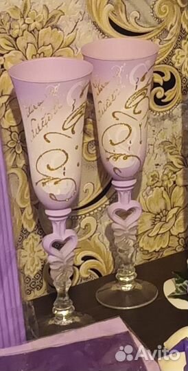 Свадебные бокалы