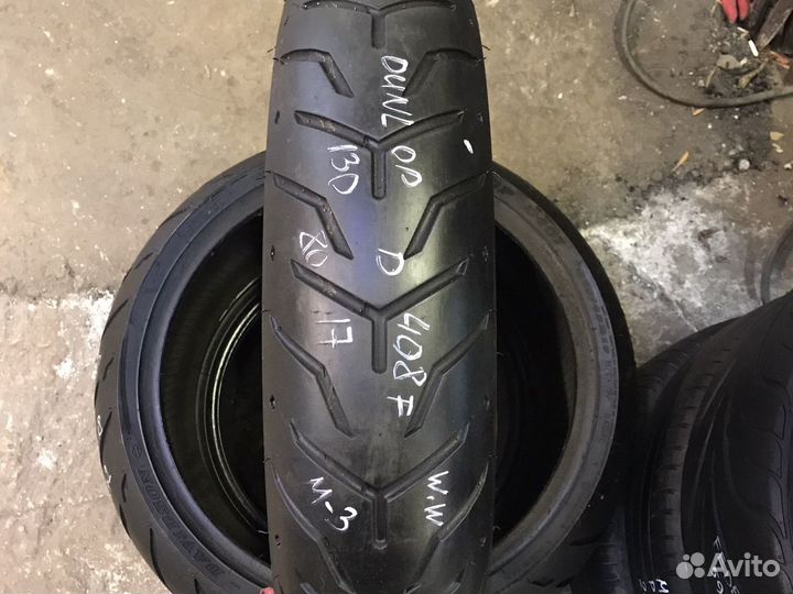 130/80/17 R17 dunlop D408F W.W (серв (1м)