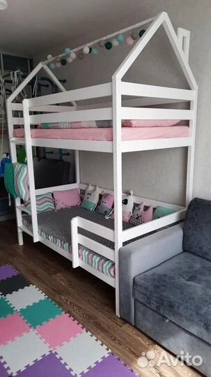 Кровать подростковая береза