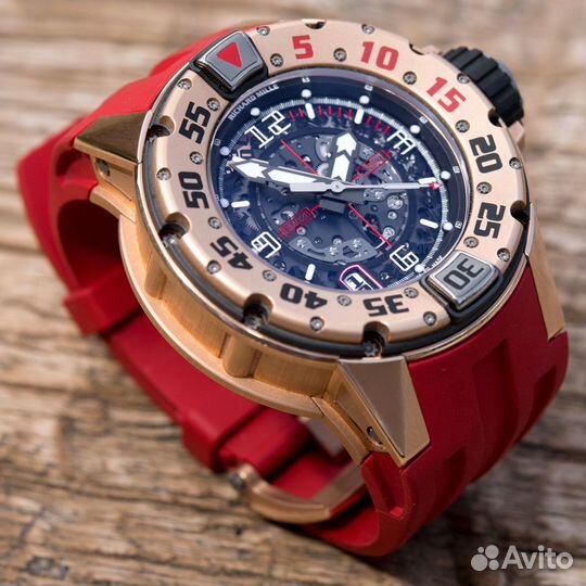 Швейцарские часы Richard Mille Diver RM 028 AK RG