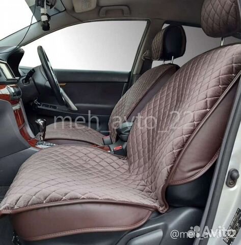 Накидки на сидения автомобиля с боками, 2 шт