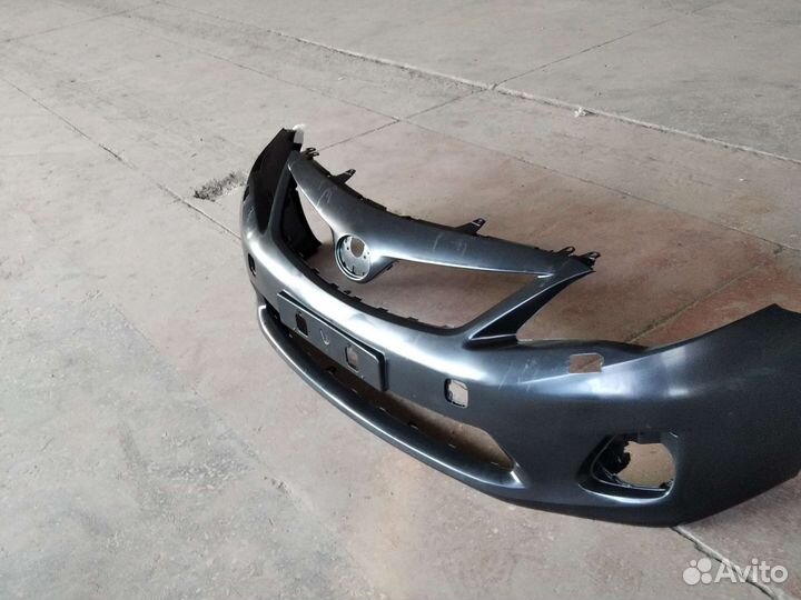 Бампер Тойота Королла 10-13 г.в. под омыватель