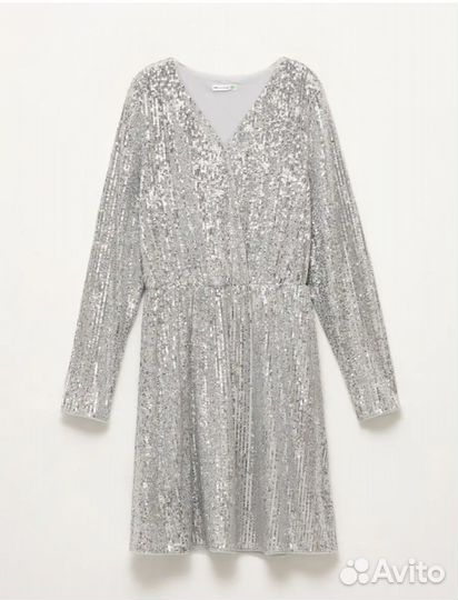 Блестящее платье