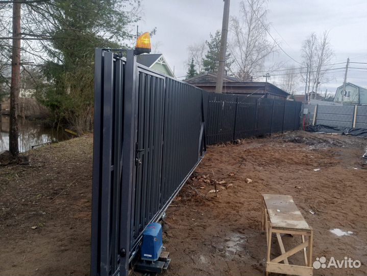 Строительство заборов под ключ