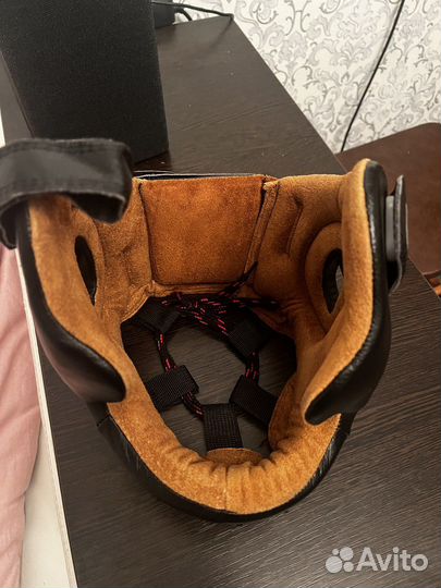 Шлем кожаный Green Hill Spartan