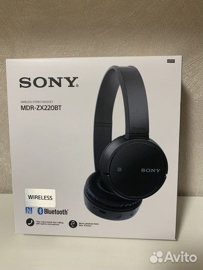 Беспроводные наушники sony