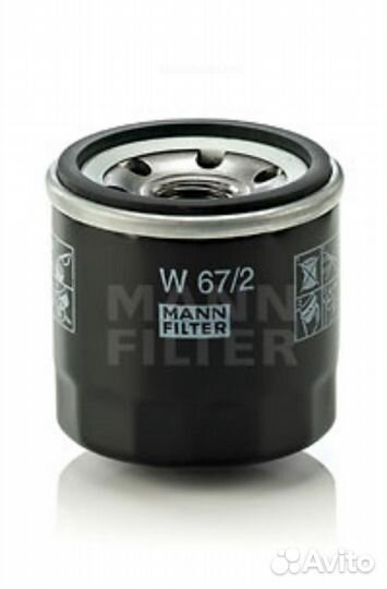 Mann-filter W 67/2 Фильтр масляный