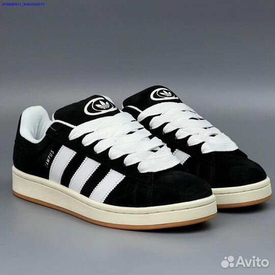 Кроссовки Adidas Campus 00 Black (Арт.60174)