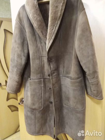 Дубленка натуральная мужская 58 размер