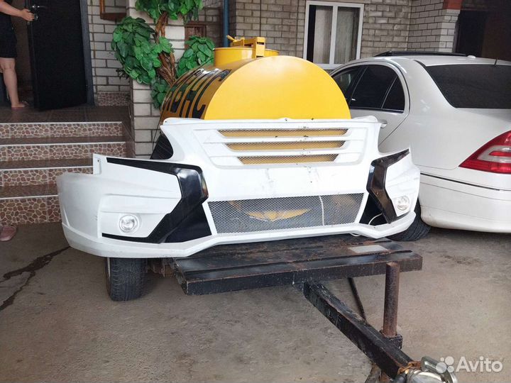 Бампер тюнинг на газель