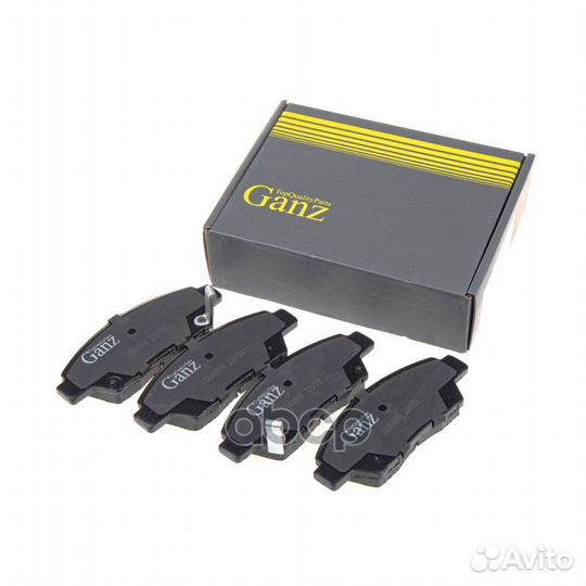 Колодки передние honda Jazz (GE) 2008 ganz GIJ