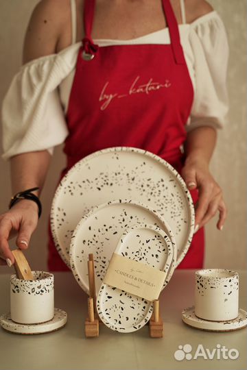 Подносы для свечей и всяких штучек