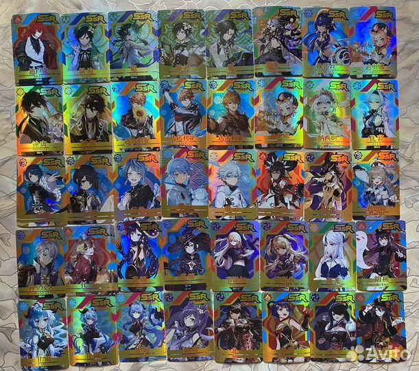 Коллекционные карты Genshin Impact