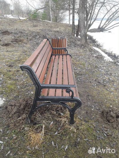 Скамейка лавочка садовая