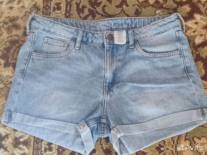 Женские джинсовые шорты 44 46