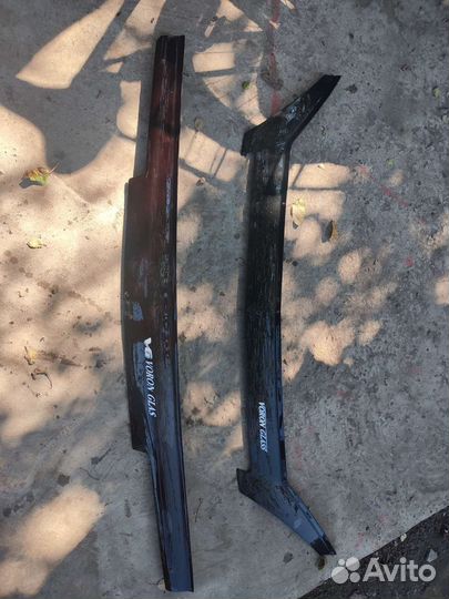 Мухобойка на капот приора и 2109