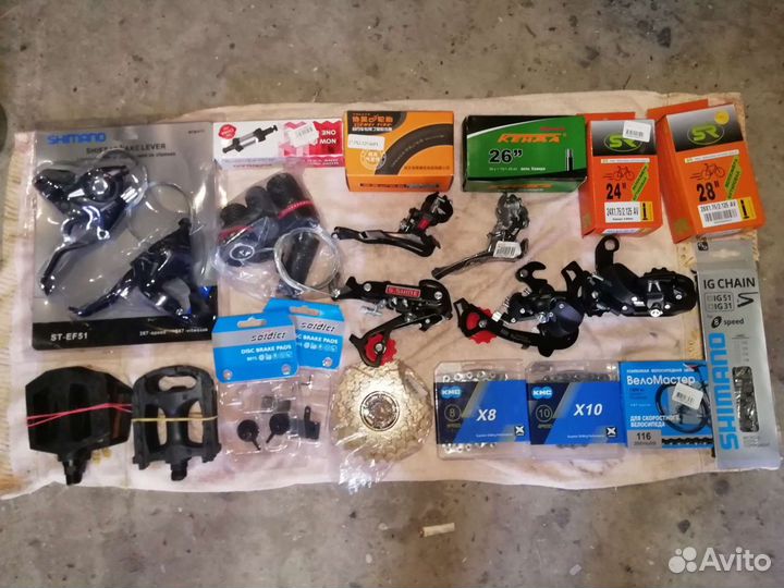 Велосипедные запчасти