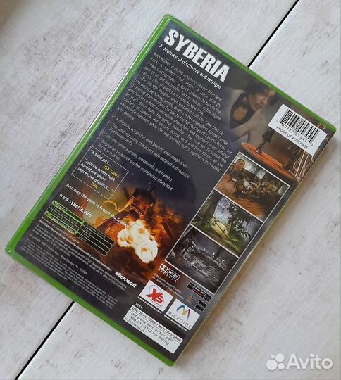 Syberia (Сибирь) Xbox Original Новый в пленке Силд