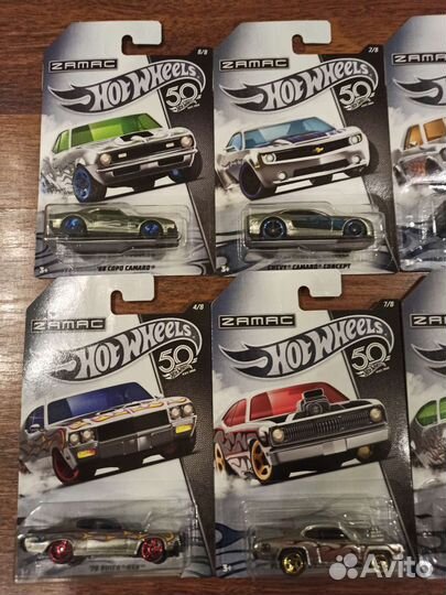 Hot Wheels Zamac полный комплект