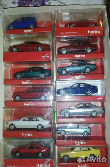 Модели машин 1/87