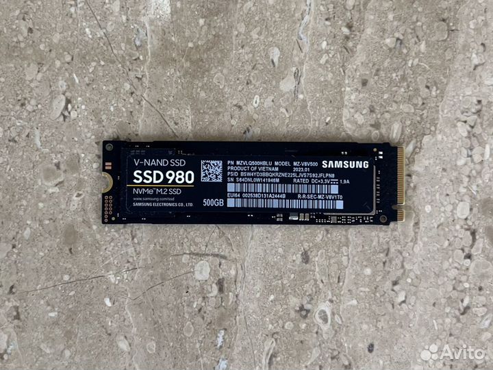 SSD M.2 Samsung 980 - 500 гб