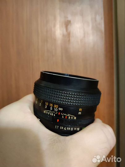 Объектив Konica hexanon ar 50 1.7