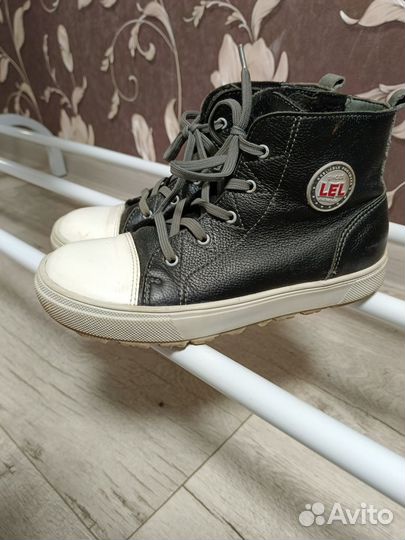 Кеды детские утепленные