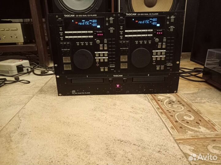 Tascam cd-302 dual