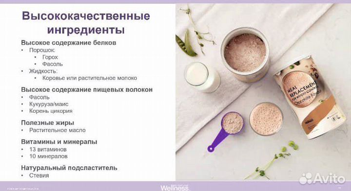 Питательный коктейль для контроля веса. Два вкуса
