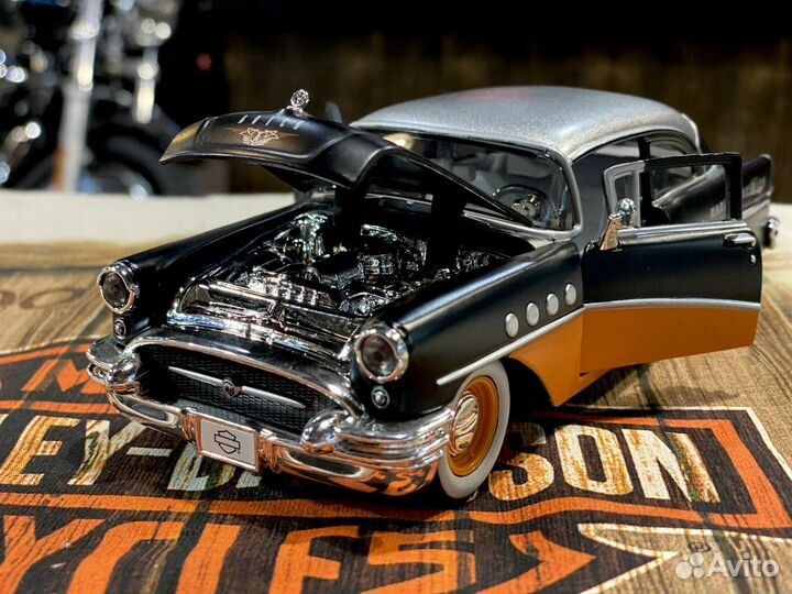 Модель авто Harley Davidson - Buick Century 1955