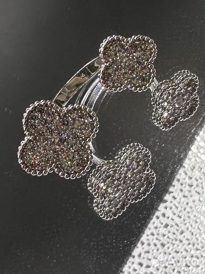 Кольцо в стиле van cleef