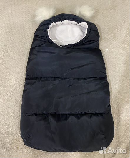 Зимний конверт в коляску