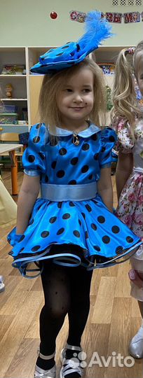 Костюм куклы, мальвины, праздничное платье